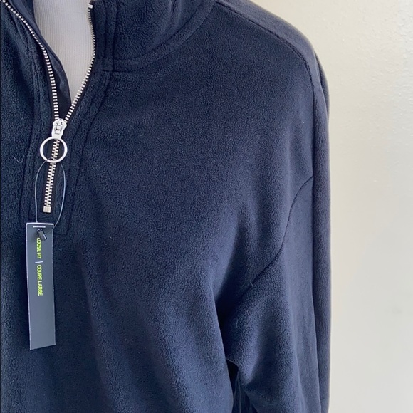 NWT Nike long sleeve black fleece top - Picture 9 of 9